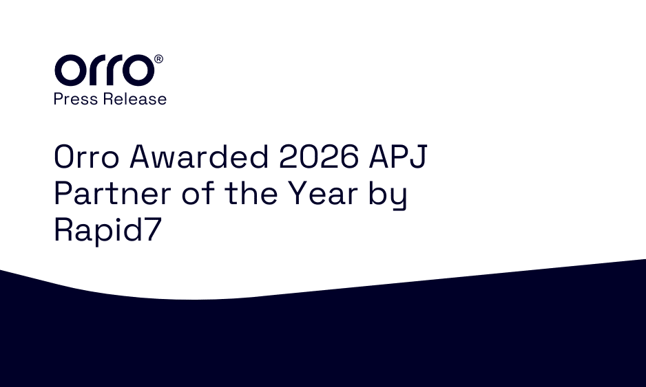 Orro Awarded 2026 APJ Partner of the Year by Rapid7 thumbnail