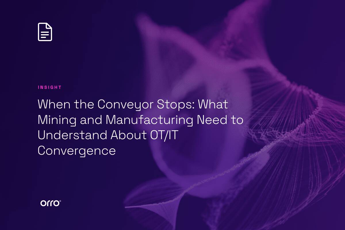 When the Conveyor Stops: What Mining and Manufacturing Need to Understand About OT/IT Convergence thumbnail